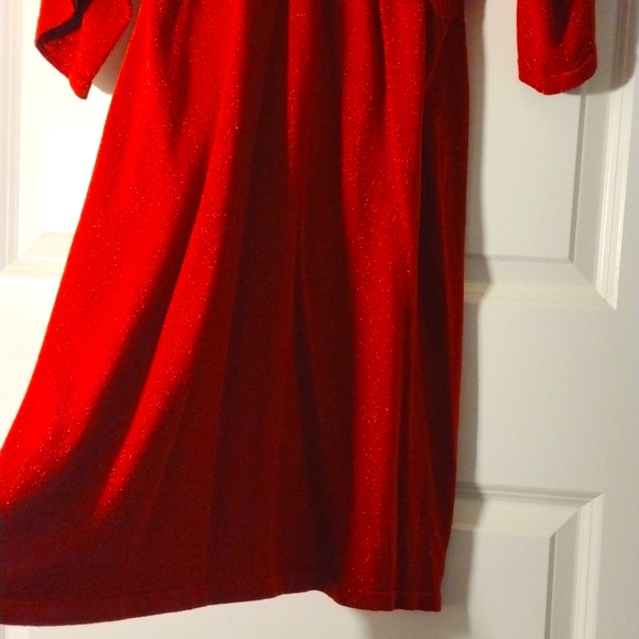 Sparkly Red Dress - Picture 3 of 6